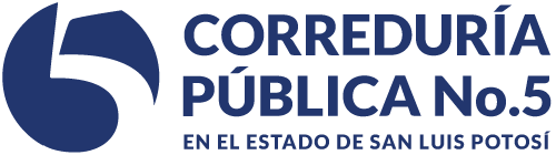 Correduría Pública no.5 en SLP